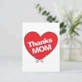 Carte Postale Merci MOM (Debout devant)