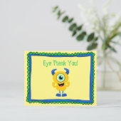 Carte Postale Merci Monstre (Debout devant)