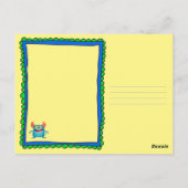 Carte Postale Merci Monstre (Dos)