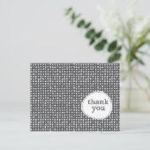 Carte postale Merci Motif moderne (Debout devant)