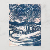 Carte Postale Merci Noël Vintage (Devant)