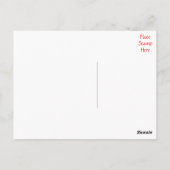 Carte postale Merci noir et gris Damas Floral (Dos)