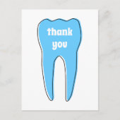 Carte Postale MERCI oddrex dent (Devant)