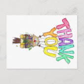 Carte postale MERCI OWL par Nicole Janes (Devant)