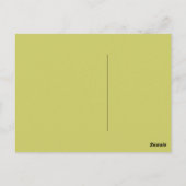 Carte Postale Merci pacifique du chemin forestier (Dos)