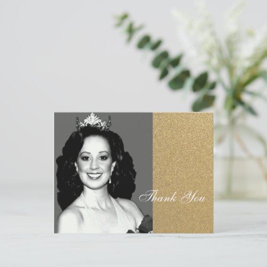 Carte postale Merci Pageant (Debout devant)