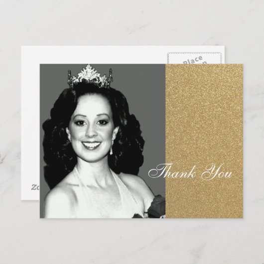 Carte postale Merci Pageant (Devant / Derrière)