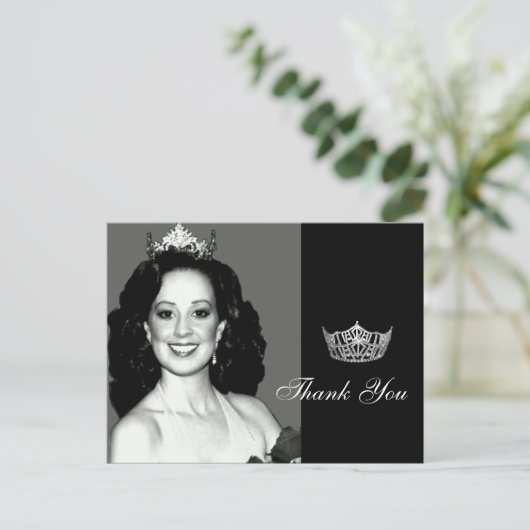 Carte postale Merci Pageant (Debout devant)