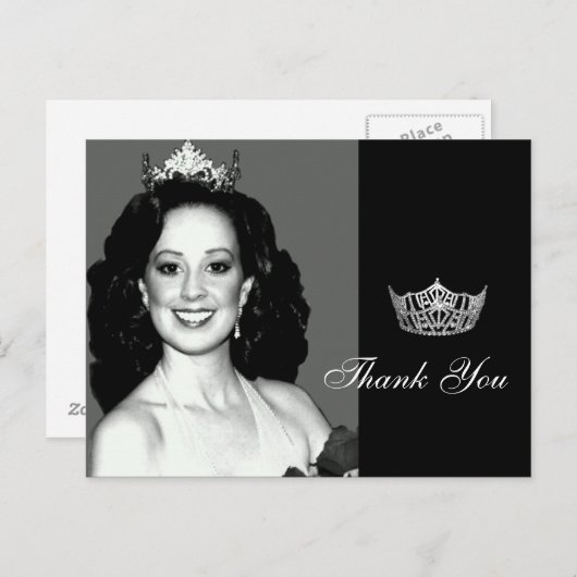 Carte postale Merci Pageant (Devant / Derrière)