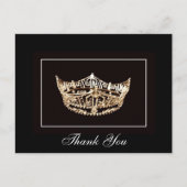 Carte postale Merci Pageant Crown (Devant)