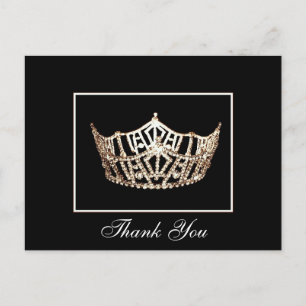 Carte postale Merci Pageant Crown