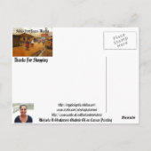 Carte Postale MERCI par Mojisola A Gbadamosi-Okubule (Dos)