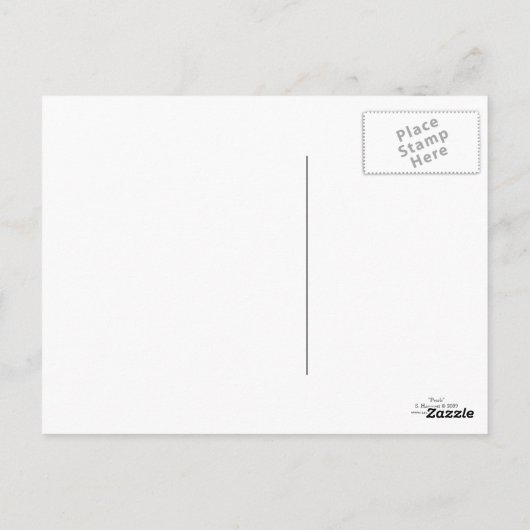 Carte postale Merci Pearl (Dos)