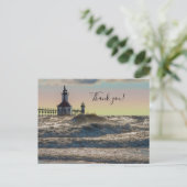 Carte postale Merci peint du phare Saint-Joseph (Debout devant)