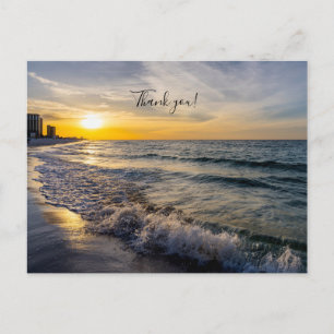 Carte postale Merci Pensacola Vagues éclaboussante