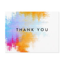 Carte postale Merci personnalisée