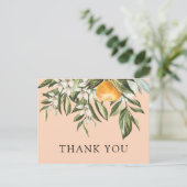 Carte postale Merci petit Baby shower (Debout devant)