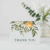 Carte postale Merci petit Baby shower (Debout devant)