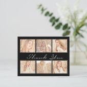 Carte postale Merci photo (Debout devant)