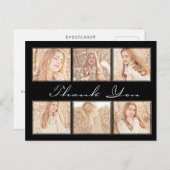 Carte postale Merci photo (Devant / Derrière)