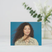 Carte Postale Merci photo de diplôme (Debout devant)