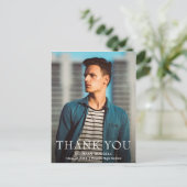 Carte Postale Merci photo de la Marine moderne Blue Guy (Debout devant)