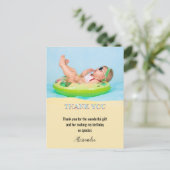 Carte Postale Merci photo du parti Anniversaire de enfant (Debout devant)