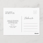 Carte Postale Merci photo Eucalyptus Green Foliage (Dos)