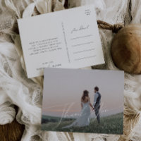 Merci photo horizontal de script lunaire