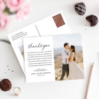 Merci photo Mariage de script cardiaque moderne