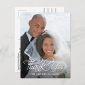 Carte Postale Merci photo Mariage favori (Devant / Derrière)