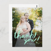 Carte Postale Merci photo Mint (Devant / Derrière)