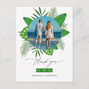Carte Postale Merci photo Tropical Beach Wedding