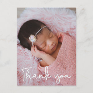 Carte Postale Merci photo Vertical Baby Girl