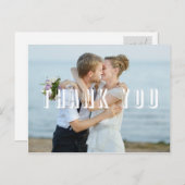 Carte Postale Merci Photocard (Devant / Derrière)