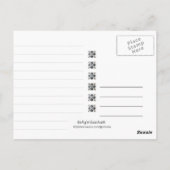 Carte Postale Merci - Portugais (Dos)