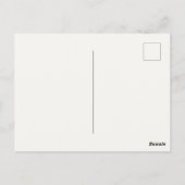 Carte Postale Merci Pot de fleurs de jardinage de bouledogue fra (Dos)