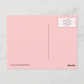 Carte Postale Merci pour être mon ami (Dos)