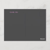 CARTE POSTALE MERCI POUR LA PARTICIPATION À UN ÉVÉNEMENT NATURE (Dos)