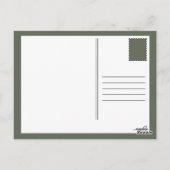 Carte Postale merci pour le bénévolat (Dos)