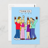 Carte Postale Merci pour le Grand Parti (Devant / Derrière)