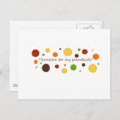 Carte Postale Merci pour mes petits-enfants (Devant / Derrière)