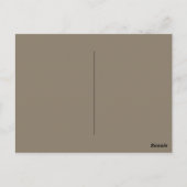 Carte Postale Merci pour tout ce que vous faites rose rouge or f (Dos)