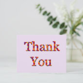 Carte Postale Merci pour votre clientèle, nous apprécions votre  (Debout devant)