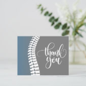 Carte Postale Merci Pour Votre Référence 2 Chiropratique (Debout devant)