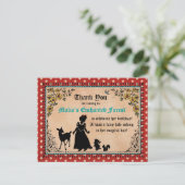 Carte postale Merci Princess Fairy Tale (Debout devant)