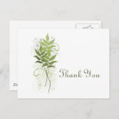 Carte postale Merci printemps (Devant / Derrière)