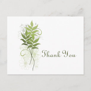 Carte postale Merci printemps