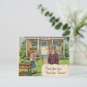 Carte Postale « Merci, Professeur !» (Debout devant)