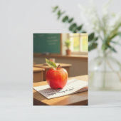 Carte Postale "Merci, Professeur !" (Debout devant)